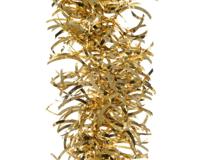 Lametta golfguirlande glans licht goud - thumbnail