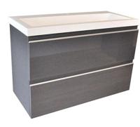 Wiesbaden onderkast 80 cmx36 cm zo.wastafel gl.grijs - thumbnail