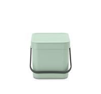 Brabantia Sort & Go Afvalemmer 6L Jade Groen - thumbnail