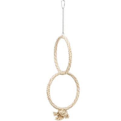 Trixie dubbeletouwring naturel Trixie dubbeletouwring naturel