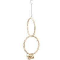 Trixie dubbeletouwring naturel - thumbnail