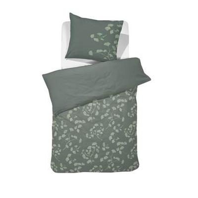 Cinderella Viridi Dekbedovertrek - 1-persoons (140x200/220 Cm + 1 Sloop) - Katoen - Dark Green