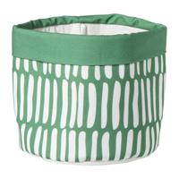 Broodmandje groot - donkergroen - ø20x18 cm - thumbnail