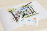 Faber Castell Penseel met watertank - thumbnail