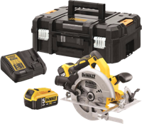 DeWalt dcs570p2 accu cirkelzaag 18v 5.0ah xr li-ion in t-stak - thumbnail