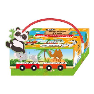 Puzzeltrein en Voorleesboek Dierentuin