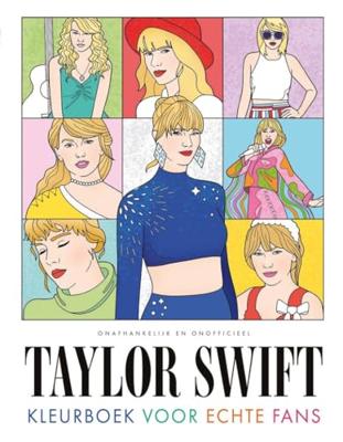 Deltas Taylor swift kleurboek voor echte fans
