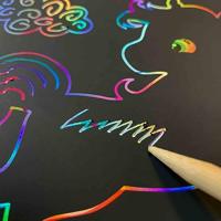 Tekeningen om te schilderen SES Creative Activity Colouring Book Stickerset Schrift 3 in 1 - thumbnail