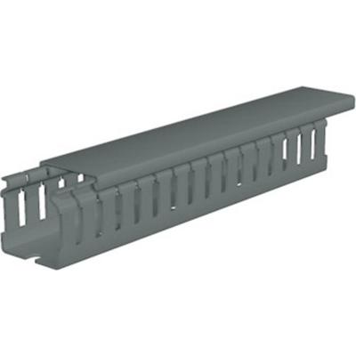 Weidmüller 2590090000 Kabelgoot (l x b x h) 2 m x 37.5 mm x 75 mm 16 stuk(s) Donkergrijs Weidmüller 2590090000 Kabelgoot (l x b x h) 2 m x 37.5 mm x 75 mm 16 stuk(s) Donkergrijs