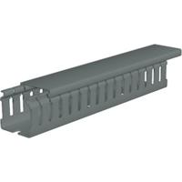 Weidmüller 2590090000 Kabelgoot (l x b x h) 2 m x 37.5 mm x 75 mm 16 stuk(s) Donkergrijs - thumbnail