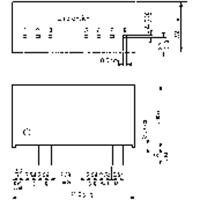 TracoPower TMR 3-1222 DC/DC-converter, print 12 V/DC 12 V/DC, -12 V/DC 125 mA 3 W Aantal uitgangen: 2 x Inhoud 1 stuk(s) - thumbnail