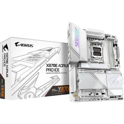 Moederbord AMD Gigabyte X870E AORUS PRO ICE Moederbord AMD Gigabyte X870E AORUS PRO ICE