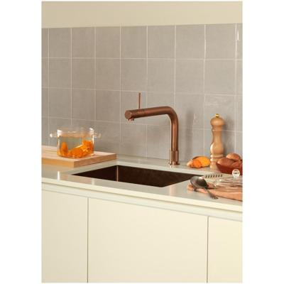 Quooker Front Keukenkraan - Kokend - Warm & Koud Water - Kindveilige Dubbeldruk - Rosé Koper