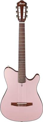 Ibanez FRH10N Rose Gold Metallic Flat elektrisch-akoestische klassieke gitaar