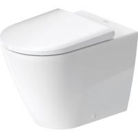 Toilet Duravit D-Neo HygieneGlaze Staand Rimless Diepspoel 58 cm Hoogglans Wit Duravit - thumbnail