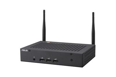 ASUS Chromebox CF40 zonder ventilator, met Intel® Celeron N4500-processor, 8 GB geheugen, eMMC 64G, USB-C (ondersteuning voor PD/Alt-Mode), HDMI, WiFi 6, verchroomd OS, VESA-houder