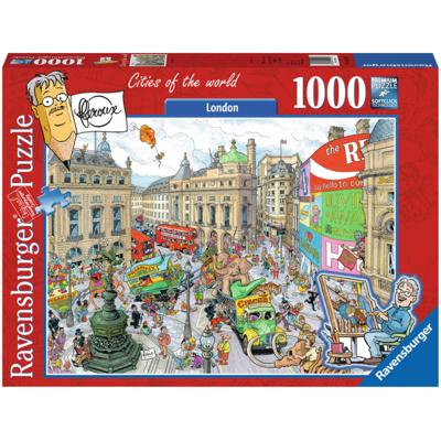 Ravensburger puzzel Fleroux Cities of the world: Londen - 1000 stukjes