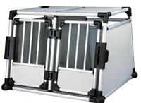 TRIXIE TRANSPORTBOX DUBBEL ALUMINIUM 93X64X88 CM - thumbnail