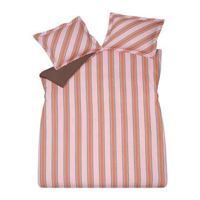 Vandyck Vandyck Dekbedovertrek Preppy Stripe pink Lits-jumeaux (240x200/220 )