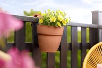 Elho Vibia Campana balkonbak easy hanger small terra - thumbnail