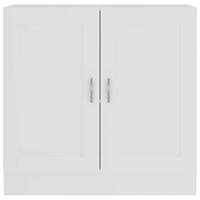 Boekenkast 82,5x30,5x80 cm spaanplaat wit - thumbnail