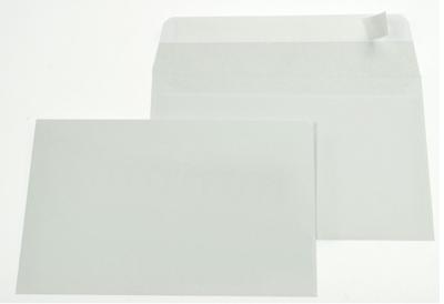 Gallery enveloppen ft 114 x 162 mm, stripsluiting, binnenzijde grijs, doos van 500 stuks Gallery enveloppen ft 114 x 162 mm, stripsluiting, binnenzijde grijs, doos van 500 stuks