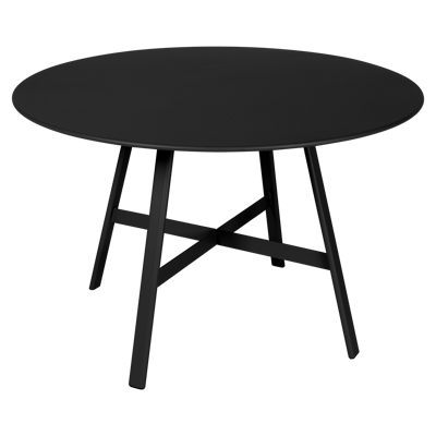 Fermob So&apos;o tuintafel Ø 117 cm Liquorice