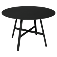 Fermob So&apos;o tuintafel Ø 117 cm Liquorice - thumbnail