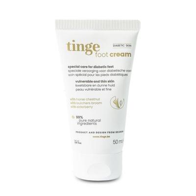 Tinge Diabetic Skin Voetcrème 50ml Tinge Diabetic Skin Voetcrème 50ml
