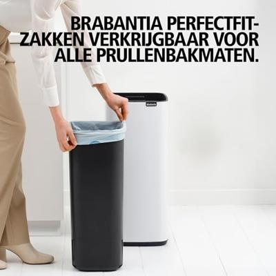 Brabantia Bo Touch Bin Afvalemmer 30L Matt Zwart