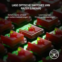Razer DeathStalker V2 Pro TKL Draadloos Wit - Razer Linear Optical - thumbnail