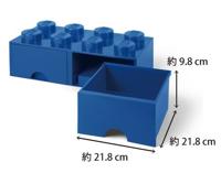 Room Copenhagen LEGO Brick Drawer 8 Licht blauw opbergdoos - thumbnail