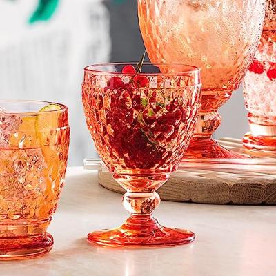 VILLEROY & BOCH - Boston Coloured - Rode wijnglas Apricot 13cm 0,31l VILLEROY & BOCH - Boston Coloured - Rode wijnglas Apricot 13cm 0,31l