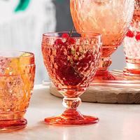 VILLEROY & BOCH - Boston Coloured - Rode wijnglas Apricot 13cm 0,31l - thumbnail