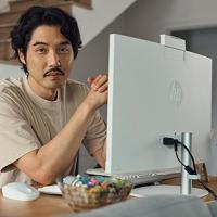 HP All-in-One PC 24-cr0000ng Shell White (P) 60.5 cm (23.8 inch) Full HD Intel® Core™ i5 i5-1335U 8 GB RAM 512 GB SSD Intel Intel IRIS Xe Graphics 8R2S0EA#ABD - thumbnail