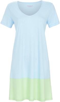 Ringella nachthemd blauw groen