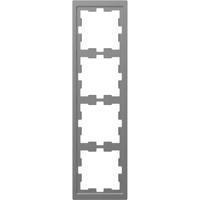 Merten MEG4040-6536 Afdekking Frame System Design RVS 1 stuk(s) - thumbnail