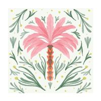 Duni servetten palm oasis 24cm - thumbnail