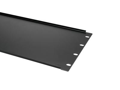 OMNITRONIC Front Panel Z-19U-shaped, steel, black 4U