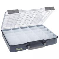 raaco CarryLite 80 5x10-25 Assortimentskoffer (b x h x d) 413 x 79 x 330 mm Aantal vakken: 25 Inhoud 1 stuk(s) - thumbnail