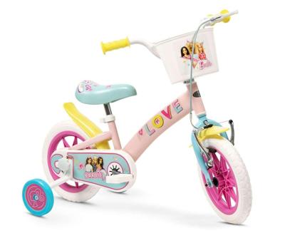 Kinderfiets 12" Barbie Toimsa 1465 Roze