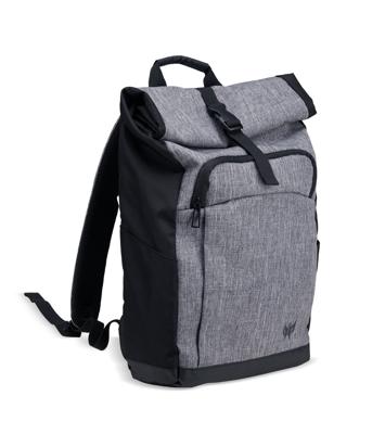 Acer Predator Rolltop Jr. rugzak Polyester Zwart, Grijs
