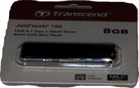Transcend JetFlash® 780 USB-stick 8 GB Zwart TS8GJF780 USB-A 3.2 Gen 1 - thumbnail
