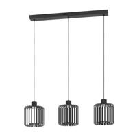 Eglo HanglampGinestrone-Z 3-lichts design zwart - 900724 - thumbnail