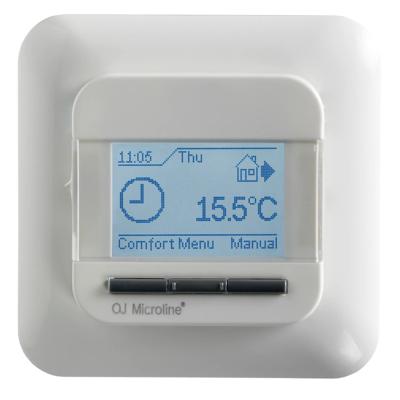 Thermostaat BWS Atlas voor Infraroodpaneel Solo Bedraad Wit Thermostaat BWS Atlas voor Infraroodpaneel Solo Bedraad Wit