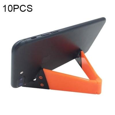 10 STKS V vorm universele mobiele telefoon Tablet beugel houder (oranje) 10 STKS V vorm universele mobiele telefoon Tablet beugel houder (oranje)