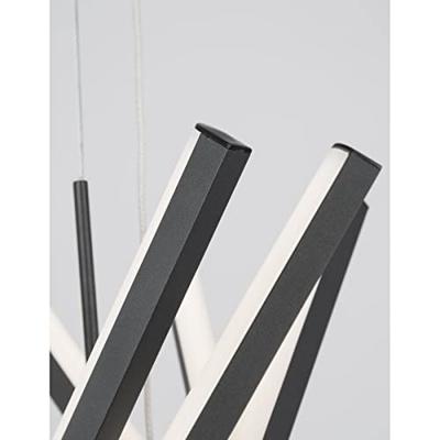 Lyora Design hanglampNarvi M zwart Ø 80cm - 9100281