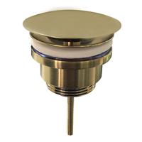 Vaste Waste BWS Niet Afsluitbaar 5/4 Geborsteld Messing Goud - thumbnail