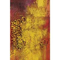 Kare Schilderij Jardin Red 125x215cm - thumbnail