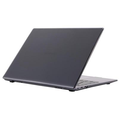 Voor Huawei MateBook X Pro shock proof Crystal laptop beschermhoes (zwart)